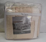 Koolaburra By Ugg Skye Comforter Set With Shams Soft Brown & White 32995. Fixed Price $109.99.