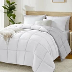 Homelike Moment Comforters Queen Size - Grey Duvet Insert Down Alternative Be.... Fixed Price $46.50.