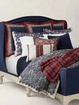Ralph Lauren 4PC F/queen Comforter Mirabelle Indigo Blue Bnip. Fixed Price $557.74.