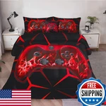 Zrnbast 6 Pcs Queen Comforter Boys Gamer Bedding Sets Teens Kids. Fixed Price $74.21.