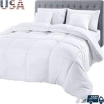 Cozy Microfiber Comforter Duvet Insert Machine Washable W/ Corner Tabs. Fixed Price $42.69.
