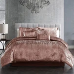 Riverbrook Home Turin Comforter Set, King, Blush, 7 Piece. Fixed Price $178.63.