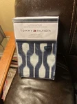 Tommy Hilfiger Leilani Lattice Ikat Square 26 In Euro Sham Blue/white. Fixed Price $49.99.