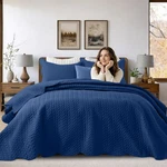 All Season Bedspread Quilt Bedding Set Soft Reversible Cooling Comforter. Fixed Price $25.16.