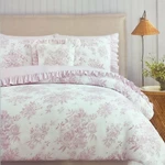 New Shabby Chic Comforter Sheet Set 8 Piece Bedding Ensemble -pink Queen Size. Fixed Price $229.99.