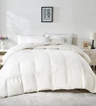 Organic Cotton Feather Down Fibers Comforter Queen Size All-season Hotel-style. Fixed Price $68.00.