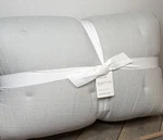 Pottery Barn Belgian Flax Linen Comforter King/cal Soft Gray. Fixed Price $249.00.