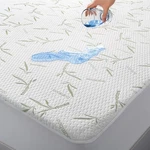 Bamboo Mattress Protector Hypoallergenic & Breathable Waterproof Cover. Fixed Price $21.99.