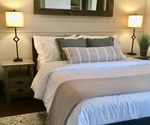 California Design Den Duvet Cover Queen/full - Set Of 2 White 100% Cotton 400. Fixed Price $48.00.