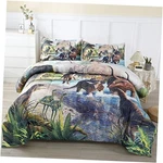 Dinosaur Twin Comforter Set Kids Bedding T-rex 3D Jurassic. Fixed Price $59.26.