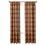 Diplomat Decor Chamber 84-INCH Rod Pocket Panel Chocolate. Fixed Price $19.99.