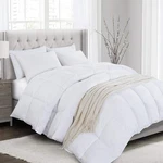 Hombys Down Alternative Fluffy Comforter 120 X , Oversized King Comforte.... Fixed Price $160.81.