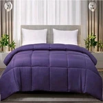 Royal Luxe Lightweight Down Alternative Hypoallergenic Comforter - King Purple. Fixed Price $35.00.