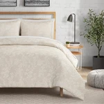 Lucky Brand Ava Floral Jacquard 3-PC. Glam Duvet Cover Set Full/queen Beige Nwt. Fixed Price $42.00.