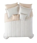 Mainstays Medallion 7-PIECE Double/queen Comforter Set. *sheet Not Included*. Fixed Price $66.49.