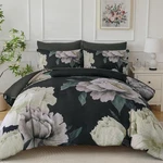 Floral Botanical Comforter 7-PIECE Bag Lightweight Microfiber Bedding. Fixed Price $75.69.