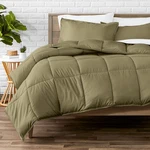Microfiber Comforter Set, Soft & Warm (goose Down Alt.) By Bare Home. Fixed Price $73.99.