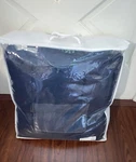 The Company Store Lacrosse Loftaire Navy Blue Down Alternative Twin Blanket New. Fixed Price $65.79.