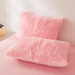 Foppa Fluffy Pillow Cases Pink 26"X20", Faux Fur (pack Of 2),. Fixed Price $25.92.