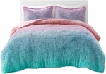 Mi Zone Soft Faux Fur Comforter Set Girls Bedroom Decor, Trendy Vibrant Ombr. Fixed Price $118.99.