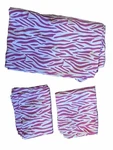 Xhilaration Pink Zebra Flat Sheet Two Standard Pillow Cases Bed. Fixed Price $15.00.