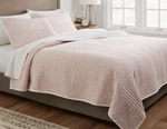 Threshold Terracotta Striped Quilt And Sham Set Full / Queen Euc. Fixed Price $135.00.