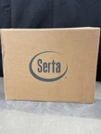 Serta Goose Feathers Down Fiber Comforter Oversize Queen Duvet INSERT,100% Cotto. Fixed Price $67.19.