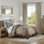 12 Piece Comforter Set With Cotton Bed Sheets. Fixed Price $237.71.