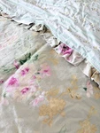 Liz Claiborne Comforter Retired Penelope Queen 92 X95 Ruffle Trim Reversible. Fixed Price $39.99.