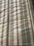 Ralph Lauren Home Twin Desert Plains Striped Cotton Comforter Tan Green Red New. Fixed Price $99.99.
