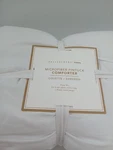 Pottery Barn Teen Microfiber Pintuck Comforter Twin Xl White Bedding Polyester. Fixed Price $79.99.