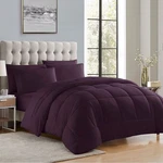 Sweet Home Collection Luxury Solid 7 Piece Comforter Set, Queen Size-purple. Fixed Price $55.00.