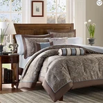 Madison Park Aubrey 6 Piece Duvet Cover Set Comforter King/cal. Fixed Price $159.98.