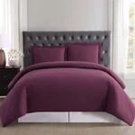 Full/queen Everyday Duvet Cover Set Burgundy Truly Soft: Oeko-tex. Fixed Price $13.99.
