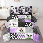Erosebridal Kawaii Highland Cow 7 Pcs Comforter Set Full Size,cute Cattle Print. Fixed Price $62.36.