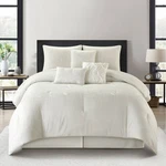 Nanshing 7PC Queen Safina Comforter Set Beige. Fixed Price $55.99.