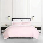 Sateen Ruffle Full/queen Comforter Set, 300 Thread Count Cotton Reversibl. Fixed Price $314.99.