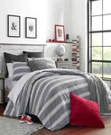 $220 Nautica Craver Twin / Xl Pc Comforter Set Grey White. Fixed Price $44.91.