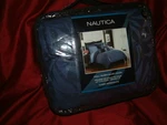 Nautica Avondale Blue Queen Duvet Cover Set Bedskirt Shams. Fixed Price $239.99.