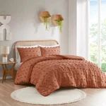 Intelligent Design Elise Pom Jacquard Antimicrobial Dust Free Comforter. Fixed Price $59.99.