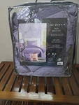 Urban Playground Twin Quilt Set Purple With Star Pattern New. Fixed Price $24.99.