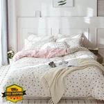 Tisplr Full Pink Floral Comforter Set Garden Style 3PC. Fixed Price $67.99.