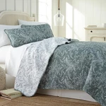Southshore Fine Living, Inc. Reversible Oversized Quilt Bedding Set, Printed Flo. Fixed Price $77.90.