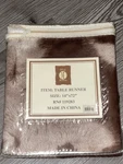 Hiend Accents Cow Print Western Decor Table Runner 14 X 72 New. Fixed Price $36.00.