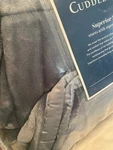 Cuddledown Sateen Oversized Blue Queen Blanket Comforter Excellent!. Fixed Price $105.00.
