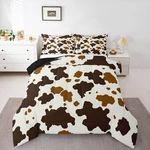 Print Comforter Set Queen Size Cowhide Bedding Boys Girls Man Women. Fixed Price $58.49.
