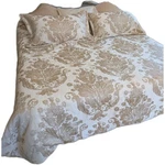 Kg Comforter Set Marbella By Michael Amini Ivory Elegance. Quality Fabric &.... Fixed Price $600.00.