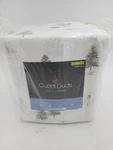 Cuddl Duds Sheet Set King Heavyweight Flannel Woodland White Bedding New. Fixed Price $49.99.