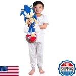 Franco Kids Super Soft Plush Cuddle Pillow Buddy - Sonic The Hedgehog, One Size. Fixed Price $45.96.