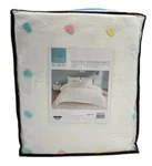 Urban Habitat Kids Full/queen Duvet Cover Set Pom. Fixed Price $109.99.